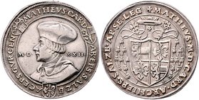 Salzburg - Erzbistum Matthäus Lang von Wellenburg 1519 - 1540
 1/2 Guldiner 1522 Salzburg. 13,26g. HZ 212 ss/vz