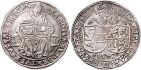 Salzburg - Erzbistum Johann Jakob Graf Khuen von Belasi 1560 - 1586
 Taler 1567 Salzburg. 28,82g. HZ 613 f.vz