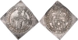 Salzburg - Erzbistum Wolf Dietrich von Raitenau 1587 - 1612
 Talerklippe o.J. Salzburg. 28,68g. HZ 978 vz