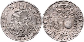 Salzburg - Erzbistum Wolf Dietrich von Raitenau 1587 - 1612
 1/4 Taler o.J. Salzburg. 7,24g. HZ 988 ss/vz