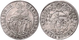 Salzburg - Erzbistum Wolf Dietrich von Raitenau 1587 - 1612
 1/4 Taler o.J. Salzburg. 7,14g. HZ 989 vz