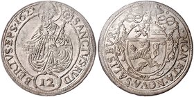 Salzburg - Erzbistum Paris Graf Lodron 1619 - 1653
 Kipper - 12 Kreuzer 1622 Salzburg. 1,82g. HZ 1730 vz