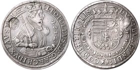 Salzburg - Erzbistum Max Gandolph von Küenburg 1668 - 1687
 Taler 1632 Erzherzog Leopold Taler mit Gegenstempel 16S81. Hall. 28,64g. HZ 2088.181, Ban...