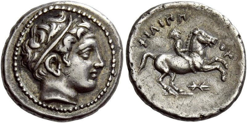 Kings of Macedonia, Philip II 359 – 336 and posthumous issues
Fifth of tetradra...