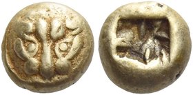 Uncertain mint
Lydo-Milesian hemihecte VI century BC, EL 1.21 g. Panther's head facing. Rev. Square incuse punch. Weidaeur 162-165. Boston 1778 (sixt...