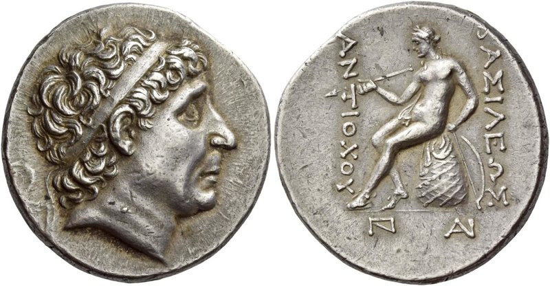 Seleucid kings, Anthiochus II, 261 – 246
Tetradrachm, Sardes circa 261-264, AR ...