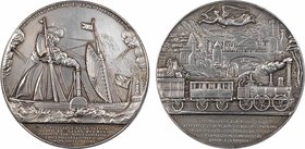 Louis-Philippe Ier, À la gloire des savants et des industriels, par Caqué, 1843 Paris
SUP. Bronze argenté, 51,0 mm, 80,80 g, 12 h

Intéressante méd...
