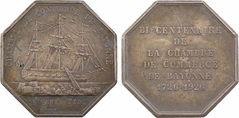 IIIème République, Chambre de Commerce de Bayonne, par Brenet, s.d. Paris
SUP+....
