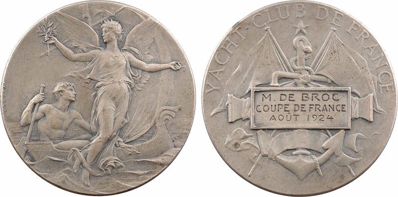 IIIème République, Yacht-Club de France, coupe de France, par Vernon, 1924 Paris...