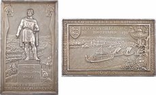 Rouen, fêtes du millénaire normand, par Guilloux, 911-1911
SUP+. Bronze argenté, 68,0 mm, 58,50 g, 3 h

Exemplaire d'aspect légèrement et anciennem...