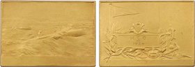 Canots de sauvetage (H.C.O.), par Cariat, 1924 Paris
SPL. Bronze doré, 45,0 mm, 80,13 g, 12 h, Punch: Corne d'abondance