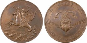 Musée de la Marine, par Guiraud, s.d. Paris
SUP+. Bronze, 67,5 mm, 145,00 g, 12 h, Punch: Corne d'abondance

Infimes traces de manipulation pour ce...