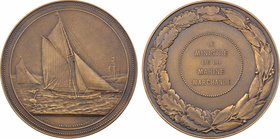 Marine Marchande, prix du Ministre, par Lavée, s.d. Paris
SPL. Bronze, 68,5 mm, 131,50 g, 12 h, Punch: Triangle

Médaille éditée par Arthus Bertran...