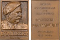 Union Industrielle et Maritime, le navire Capitaine Malbert, par Beaufils, 1950 Paris
SPL. Bronze, 55,0 mm, 82,60 g, 12 h, Punch: Corne d'abondance
...
