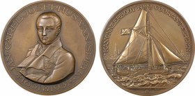 Pays-Bas, centenaire du décès de Joseph van Speyk, par J.J. van Goor, 1831-1931
SPL / SUP+. Bronze, 60,0 mm, 76,60 g, 12 h

Revers légèrement bross...
