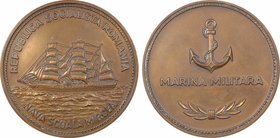Roumanie (République socialiste de), École Militaire Maritime, s.d
SUP. Bronze, 80,0 mm, 186,60 g, 12 h

Exemplaire anciennement et légèrement nett...