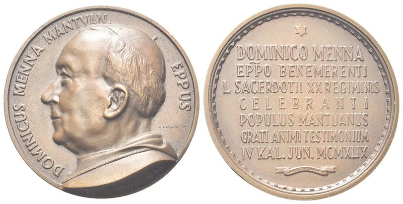 Durante Pio IX (Giovanni Maria Mastai Ferretti), 1846-1878.
Medaglia 1849 opus ...