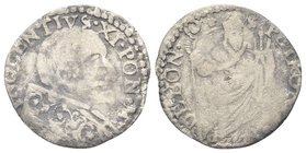 Innocenzo XI (Benedetto Odescalchi), 1676-1689.
Muraiola.
Mi gr. 1,28
Dr. INNOCENTIVS XI PON M. Busto a d., con piviale decorato.
Rv. S - P - ETRO...