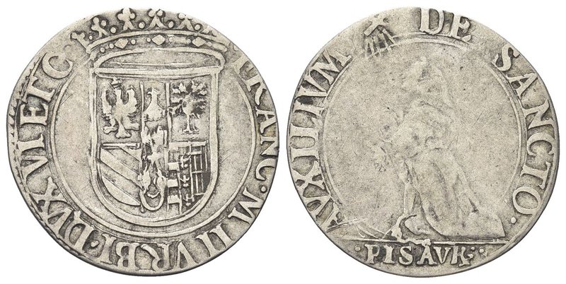 Francesco II Maria della Rovere, 1574-1624. 
Paolo.
Ag gr. 2,55
Dr. FRANC M I...