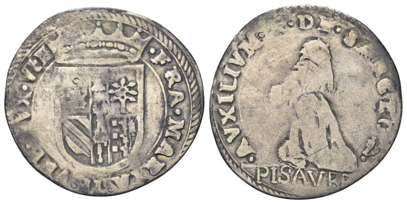 Francesco II Maria della Rovere, 1574-1624. 
Paolo.
Ag gr. 2,78
Dr. FRANC M I...