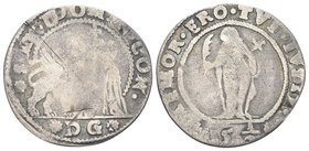 Domenico Contarini Doge CIV, 1659-1675.
Ottavo di Ducato da 15 Soldi e 1/2 con sigle D G.
Ag gr. 2,97
Dr. S M V DOMIN CON. Leone, alato e nimbato, ...