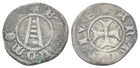 Bartolomeo e Antonio della Scala, Signori, 1275-1381. 
Quattrino.
Æ gr. 0,72
Dr. BTOLOMEVS. Scala a cinque gradini.
Rv. ANTONIVS. Croce patente.
...