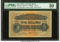 East Africa Currency Board 5 Shillings 1.9.1943 Pick 28b PMG Very Fine 30. 

HID09801242017