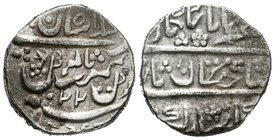 India. 1 rupia. 1153 H. Jaisalmir. (Km-10.1). Ag. 8,06 g. Rara. MBC+. Est...275,00.