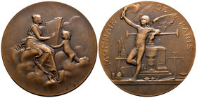 Francia. Medalla. 1900. Ae. 54,53 g. Exposición Internacional de París 1900. Grabador: Daniel Dupuis. 50 mm. EBC+. Est...50,00.