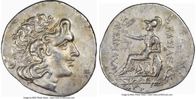 THRACE. Byzantium. Ca. 2nd-1st centuries BC. AR tetradrachm (34mm, 11h). NGC Choice VF. Name and types of Lysimachus of Thrace. Diademed head of deifi...