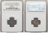 Kings of All England. Aethelred II (978-1016) Penny ND (c. 997-1003) AU55 NGC, Winchester mint, Brihtsige as moneyer, Long Cross type, S-1151. From th...