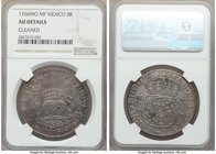 Charles III 8 Reales 1766 Mo-MF AU Details (Cleaned) NGC, Mexico City mint, KM105.

HID09801242017