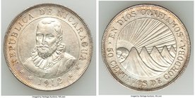 Republic 50 Centavos 1912-H AU, Heaton mint, KM15. 30mm. 12.46gm. 

HID09801242017