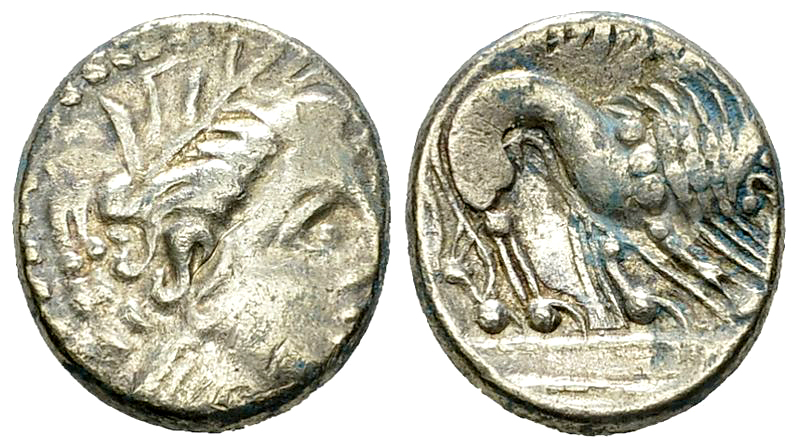 Insubres AR Drachm, 2nd Century BC 

Insubres, Cisalpine Gaul. AR Drachm (15-1...