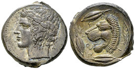 Leontinoi AR Tetradrachm, c. 430-425 BC, FDC