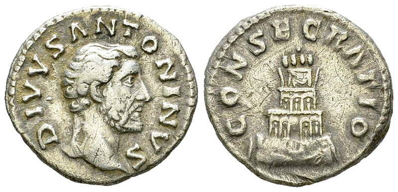 Divus Antoninus Pius AR Denarius 

Marcus Aurelius (161-180 AD) for Divus Anto...