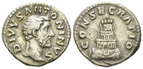 Divus Antoninus Pius AR Denarius