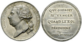 France, Médaille en étain 1795