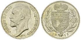 Liechtenstein, AR Krone 1915