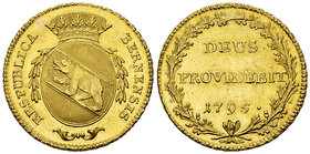 Bern, AV Doppelduplone 1795