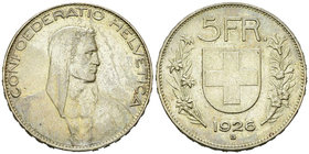 Schweiz, AR 5 Franken 1926 B