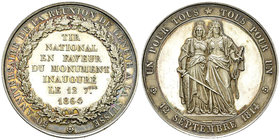 Genf, AR Schützenmedaille 1864, Tir national