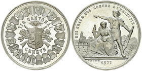 Genf, WM Schützenmedaille 1877, Tir cantonal