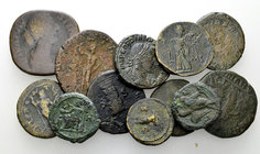 Lot of 12 Roman AE coins