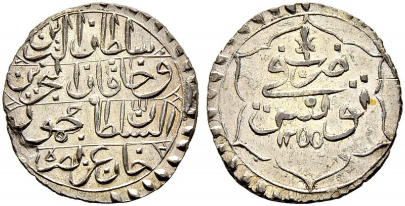 OTTOMAN TUNIS 
 Mahmud II (1223-1255ah / 1808-1839ce) 
 4 kharub 1255ah (1839c...