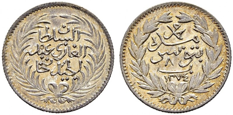 OTTOMAN TUNIS 
 Abdul Mejid (1255-1277ah / 1839-1861ce) 
 8 kharub 1274ah (185...
