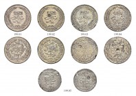 OTTOMAN TUNIS 
 Contemporary Forgeries 
 Lot of 5 contemporary forgeries: different denominations, made primarily of tin (Sn), all are cast forgerie...