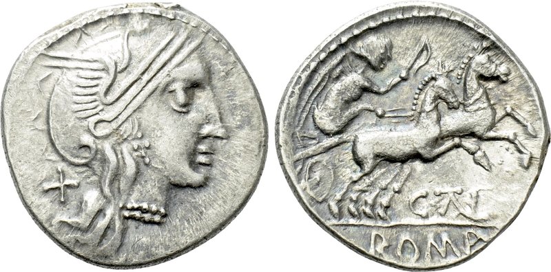 EASTERN EUROPE. Imitations of Roman Republican. Denarius. Imitating C. Thalna. ...