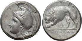 LUCANIA. Velia. Nomos (Circa 334-300 BC).