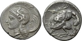 LUCANIA. Velia. Didrachm or Nomos (Circa 280 BC).